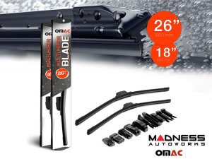 Alfa Romeo Stelvio Windshield Wipers - Front Set - Premium (2017 - 2025)